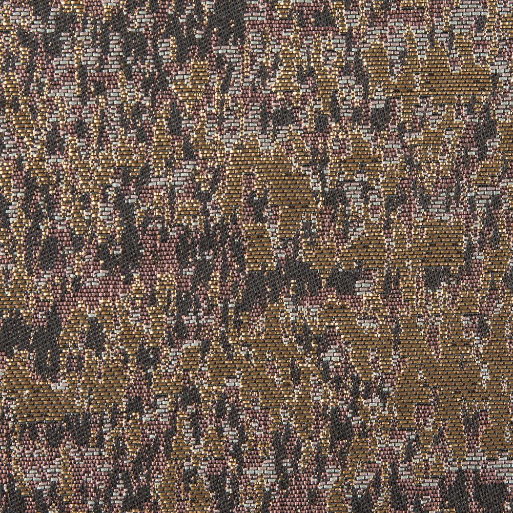Metallic Gold and Pink Abstract Jacquard - Joann Fabrics