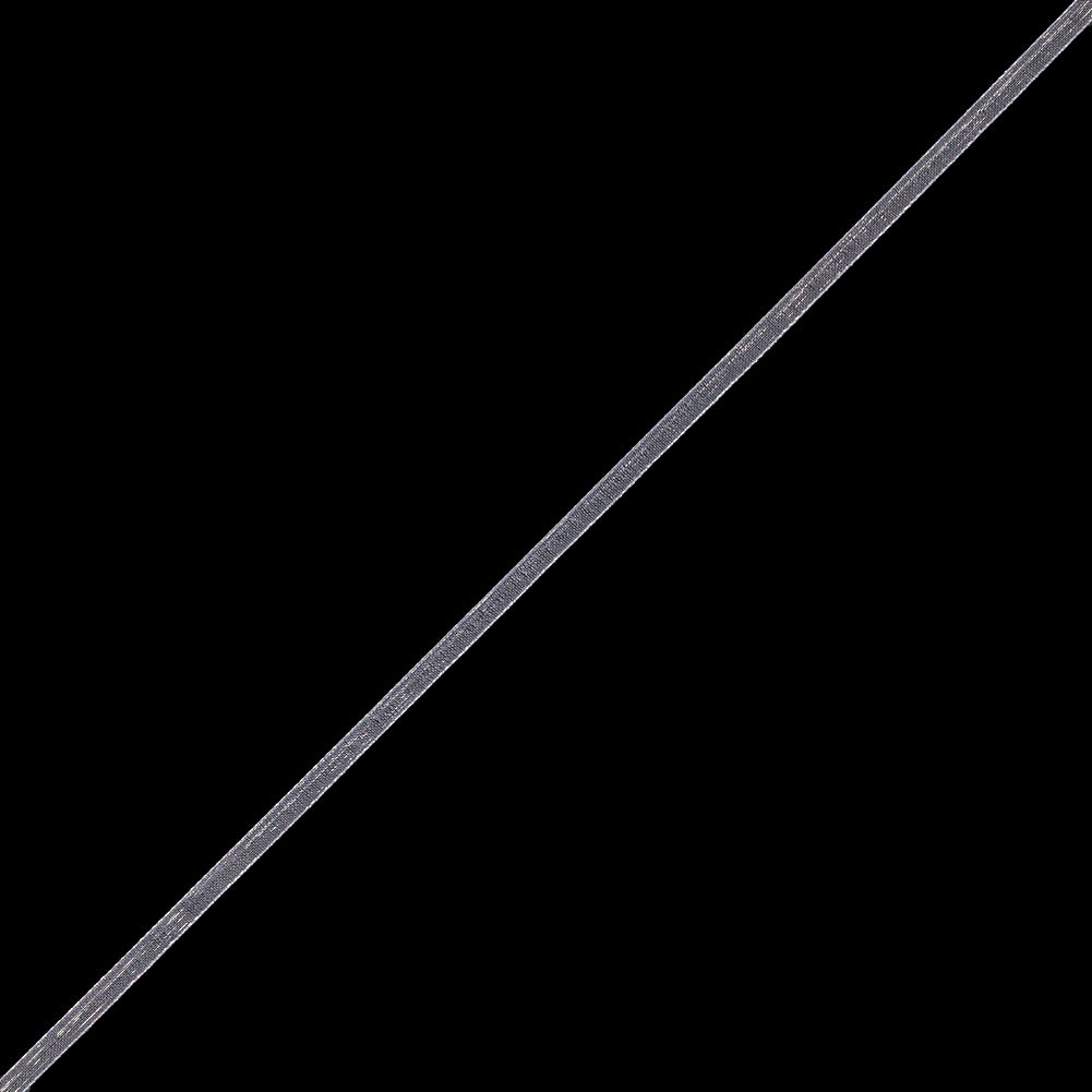 White Shimmering Organza Ribbon - 0.125