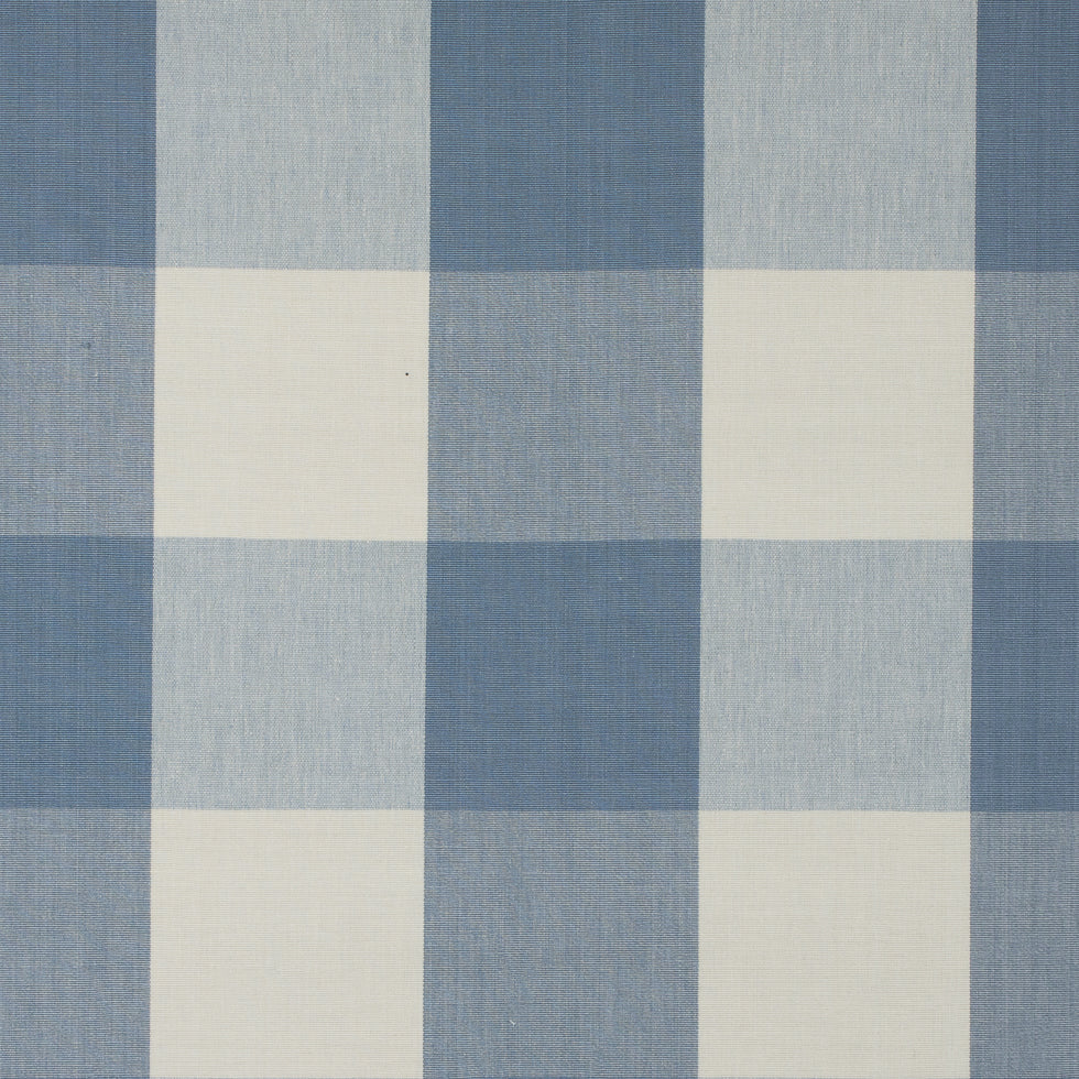 Soft Blue Buffalo Checked Cotton Woven - Joann Fabrics