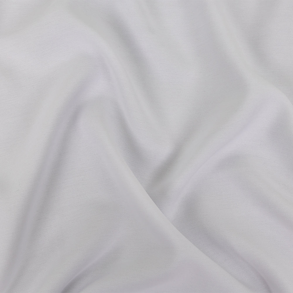 Ultra-Soft Rayon and Recycled Polyester Twill - White - Zarria Collection - Joann Fabrics