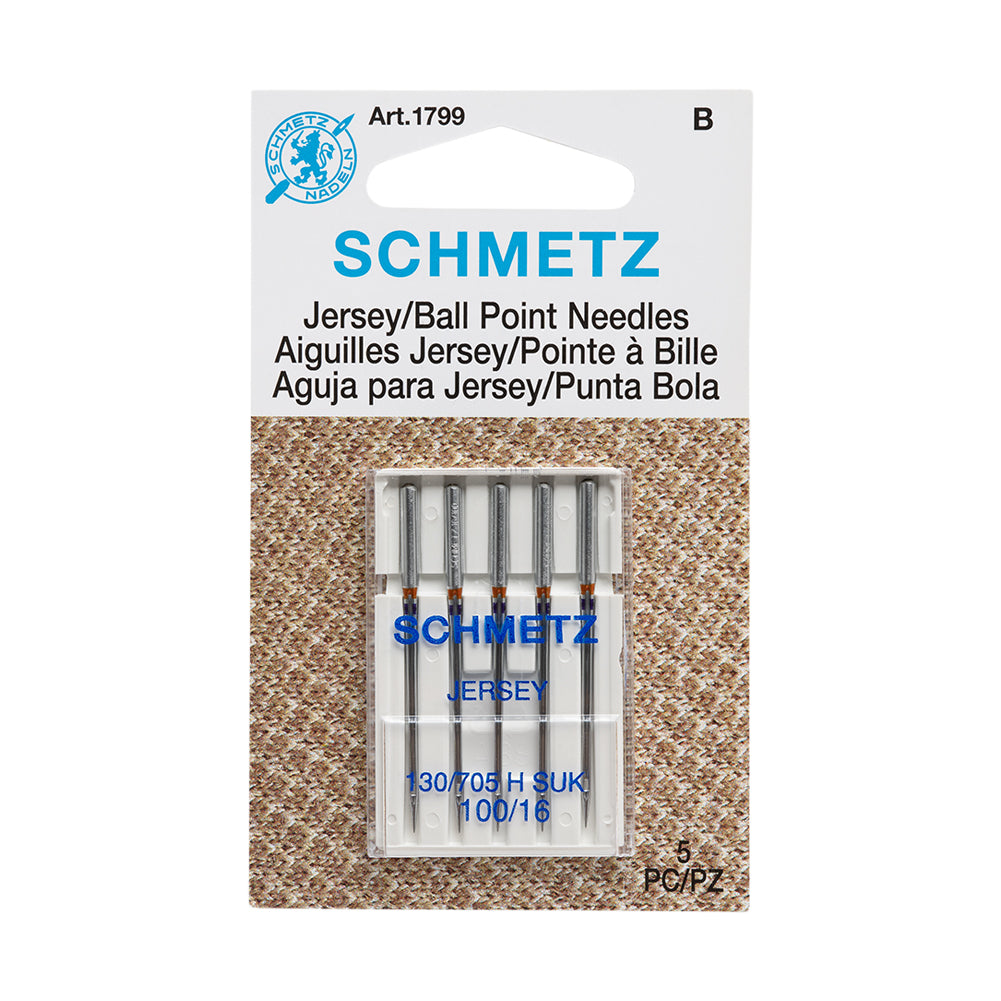 Schmetz Jersey/Ball Point Machine Needles - 100/16 - 5 ct - Joann Fabrics