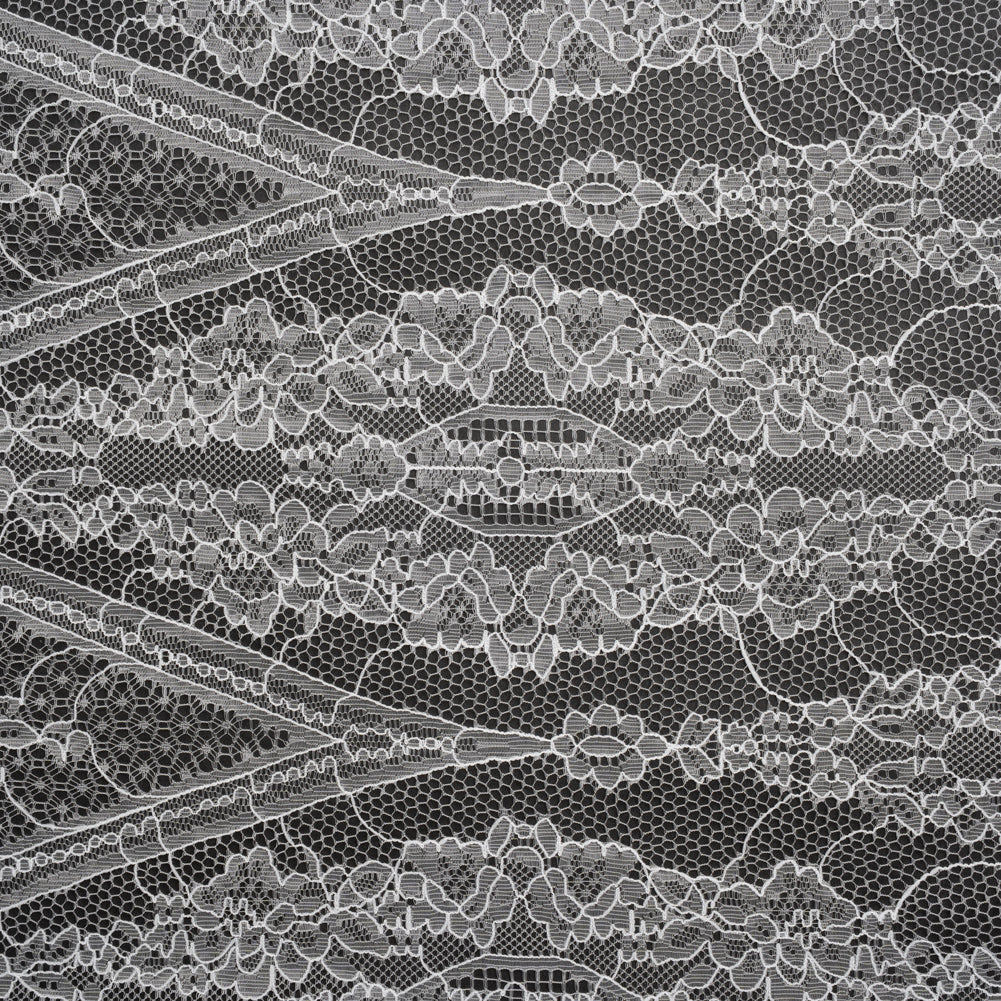 Re-Embroidered Lace with Scalloped Borders - White Floral Frames - Joann Fabrics