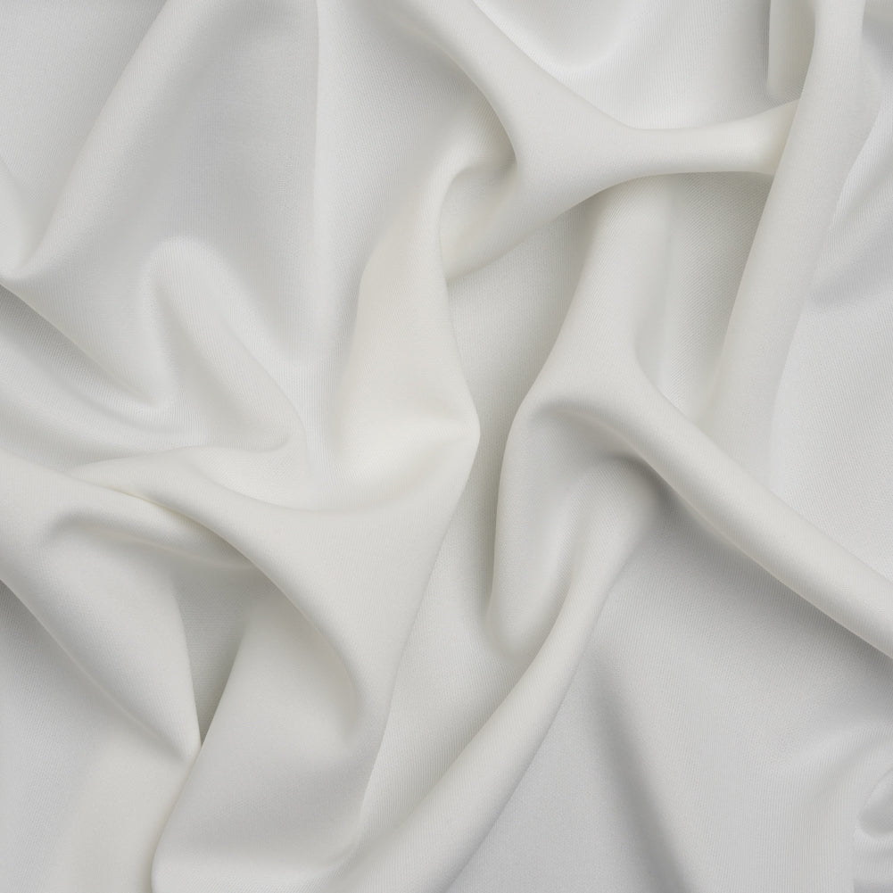 Stretch Polyester Scuba Knit - Ivory - Designer Deadstock - Joann Fabrics