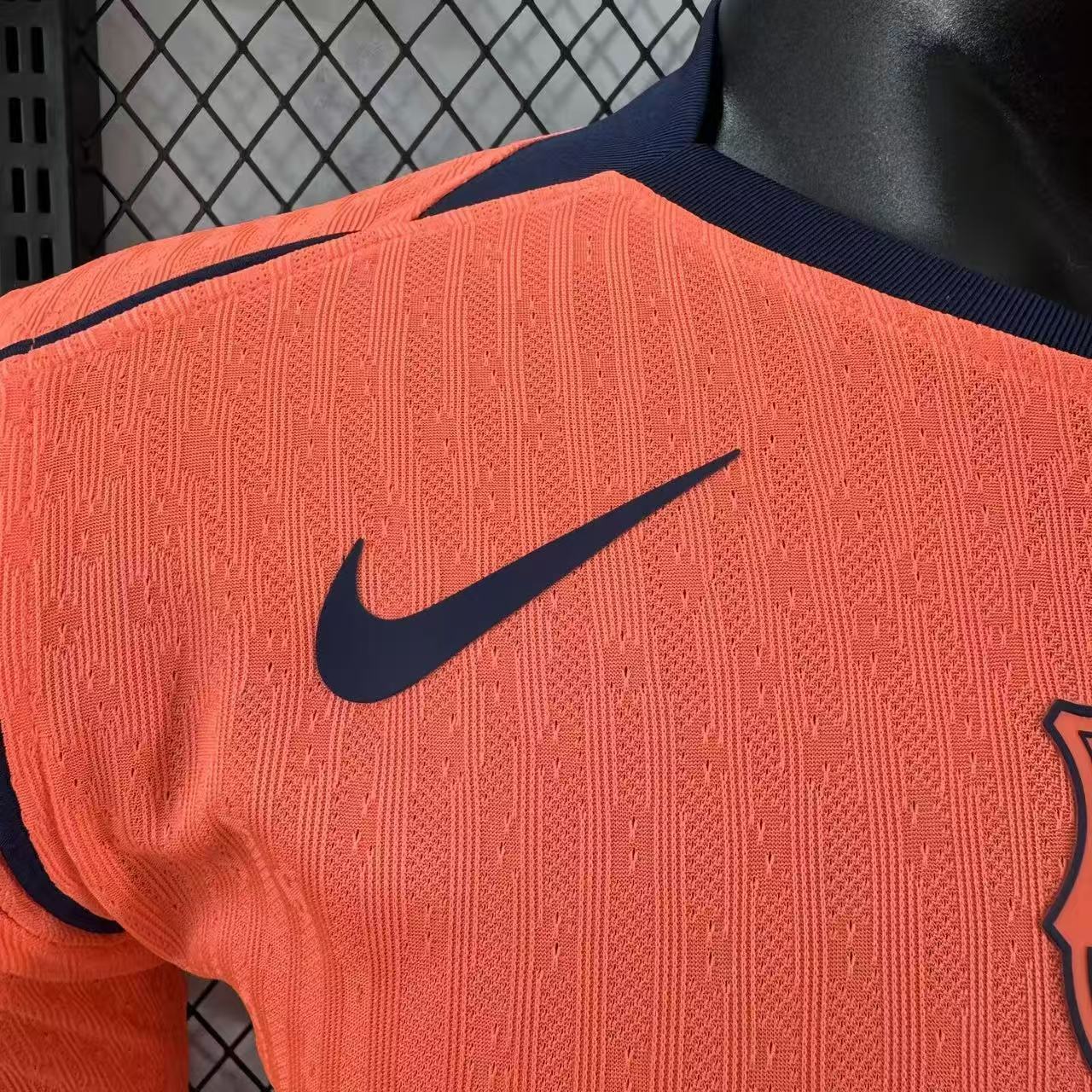 2025/2026 Long Sleeve Player Version Barcelona Third Away Football Jersey 1:1 Thai quality