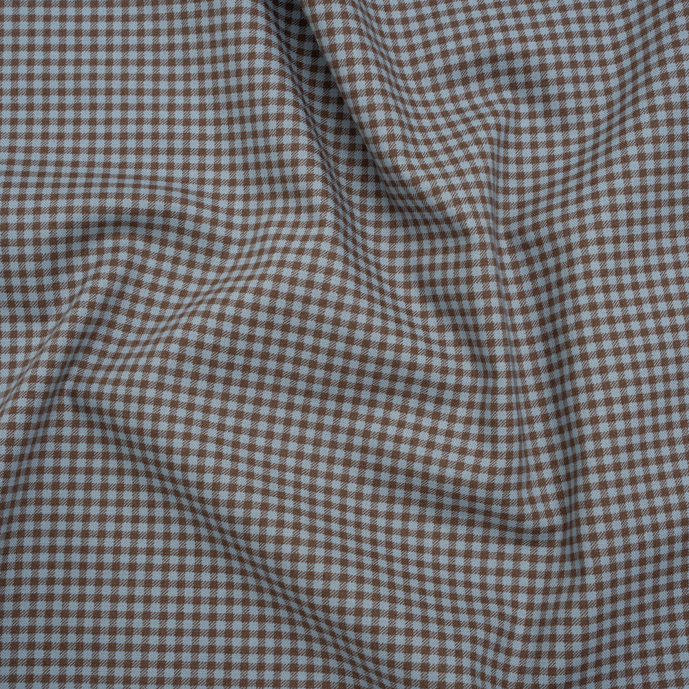 Printed Quilting Cotton by Ghazal Razavi for FIGO Studio - Blueberry Checks - Nest Collection - Joann Fabrics