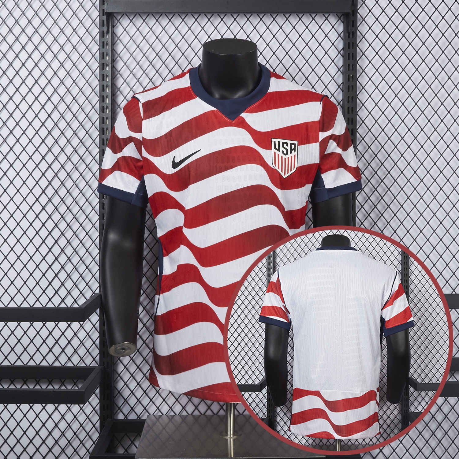 【Back Blank】United States USA 2026 Home Jersey - Player Version - UnitedFutballJersey