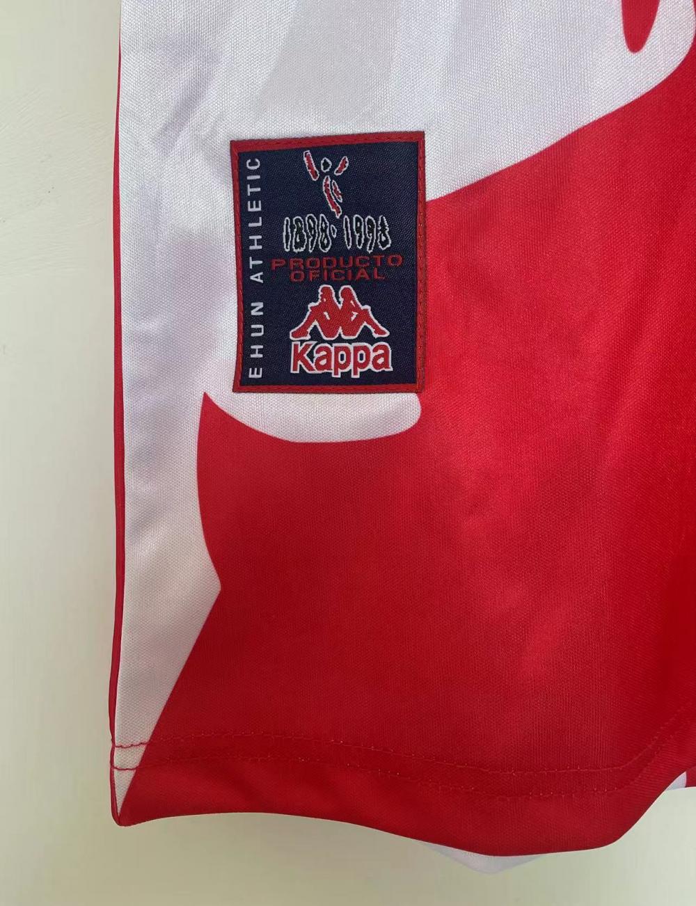 1997/1998 Retro Athletic Bilbao Home Football Shirt 1:1 Thai Quality