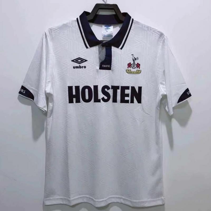 1991/1993 Retro Tottenham Hotspur Home Football Shirt 1:1 Thai Quality