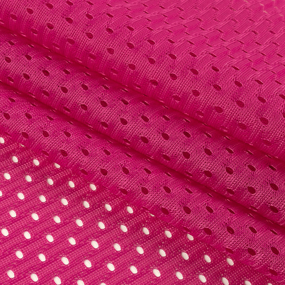Polyester Athletic Mesh - Fuchsia - Heracles Collection - Joann Fabrics