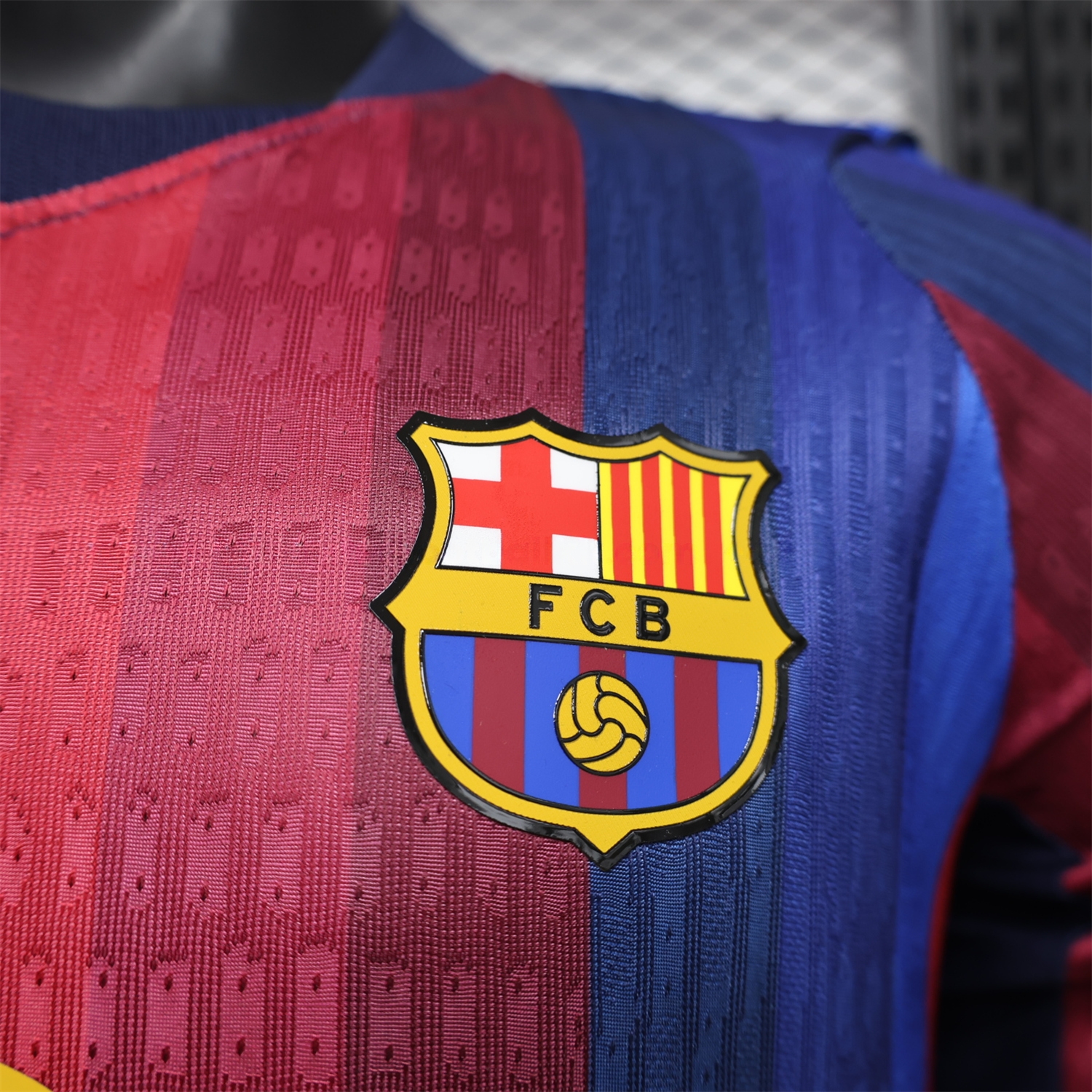 Barcelona 26-27 Home Long Sleeves Jersey - Player Version - UnitedFutballJersey