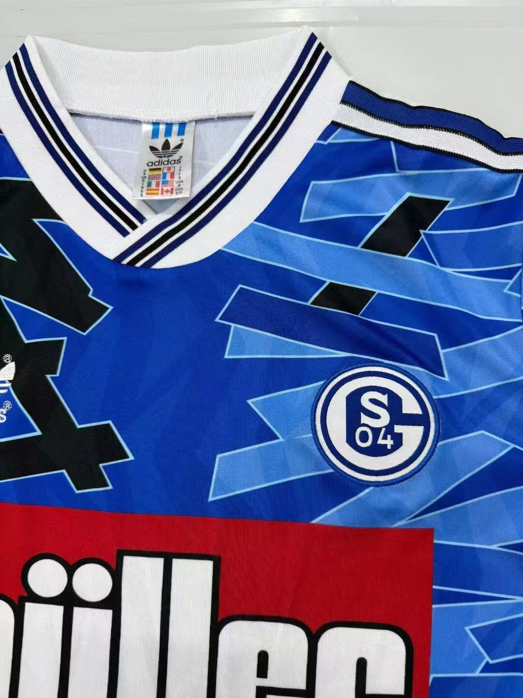 1993/1994 Retro Schalke 04 Home Football Jersey 1:1 Thai Quality