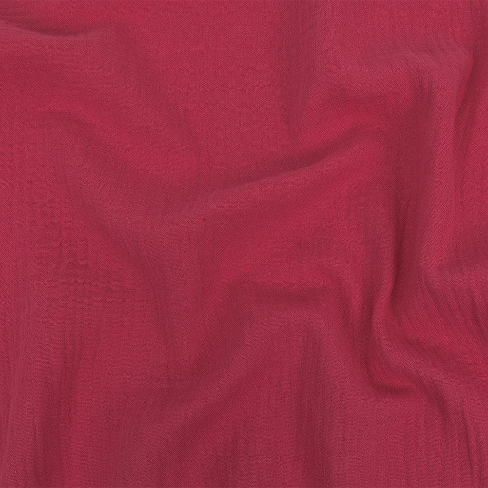 Double Cotton Gauze - Raspberry - Talamanca Collection - Joann Fabrics