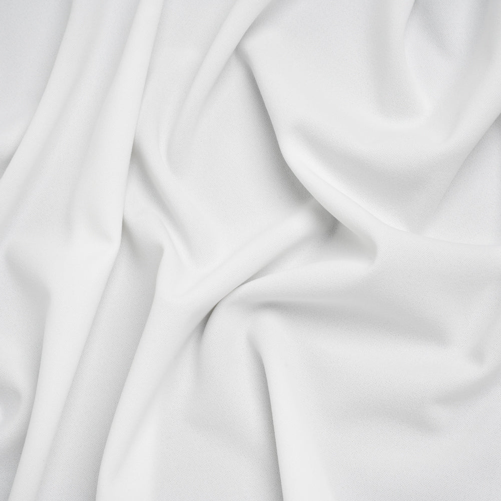 Stretch Polyester Crepe Double Knit - Snow White - Designer Deadstock - Joann Fabrics