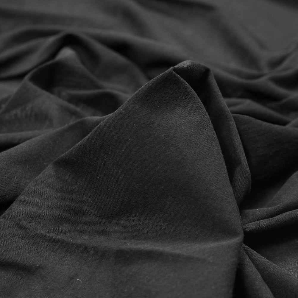 Heathered Black Tissue Weight Cotton Jersey - Joann Fabrics