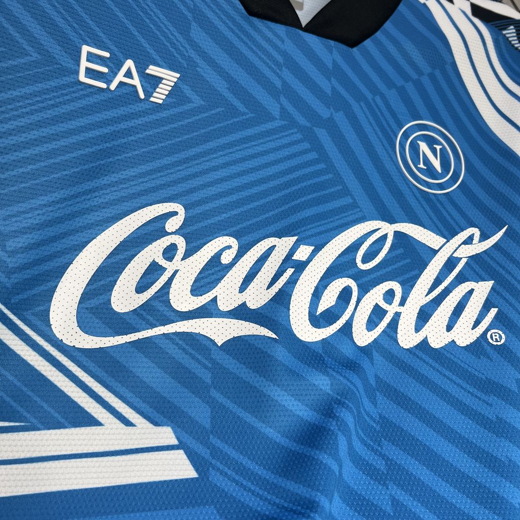 2024/2025 Napoli Coca-Cola Joint Edition Jersey 1:1 Thai Quality