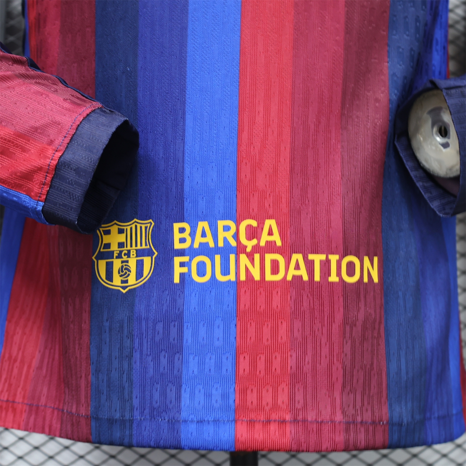 Barcelona 26-27 Home Long Sleeves Jersey - Player Version - UnitedFutballJersey