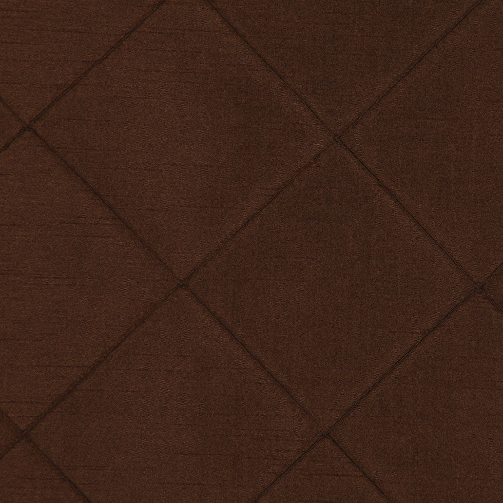 Chocolate Pintucked Shantung   /Dupioni - Joann Fabrics
