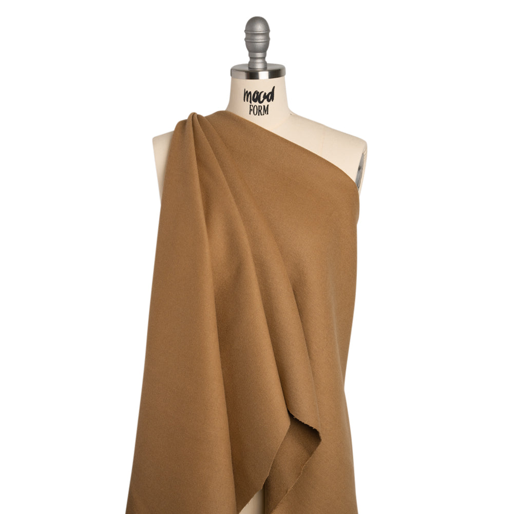 Virgin Wool and Cashmere Double Cloth Coating - Camel - Astana Collection - Joann Fabrics