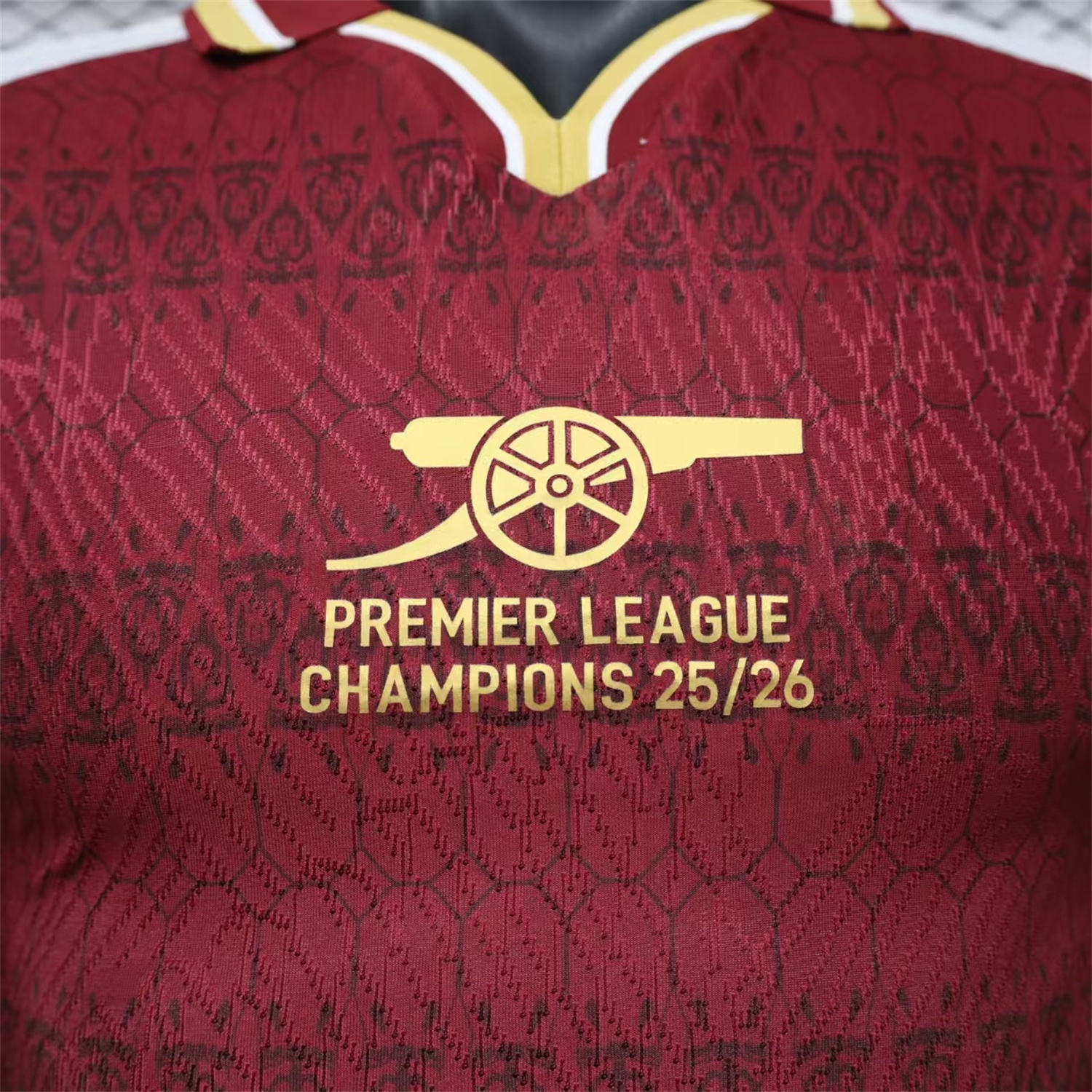 Arsenal 26-27 Champions League Red Special Jersey - Player Version - UnitedFutballJersey