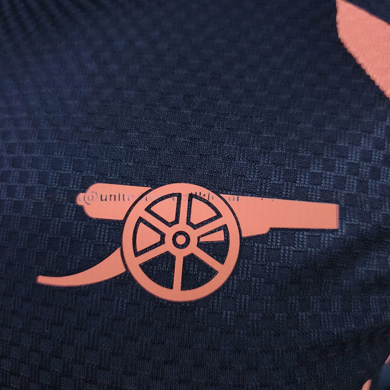 Arsenal 26-27 Navy And Orange Pre-Match Training Jersey - Fans Version - UnitedFutballJersey