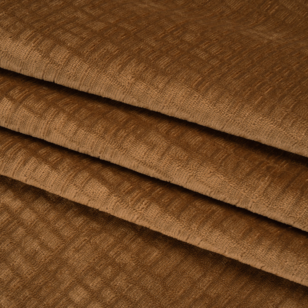 Polyester Upholstery Chenille - Ginger Grid Texture - Carolina Collection - Joann Fabrics