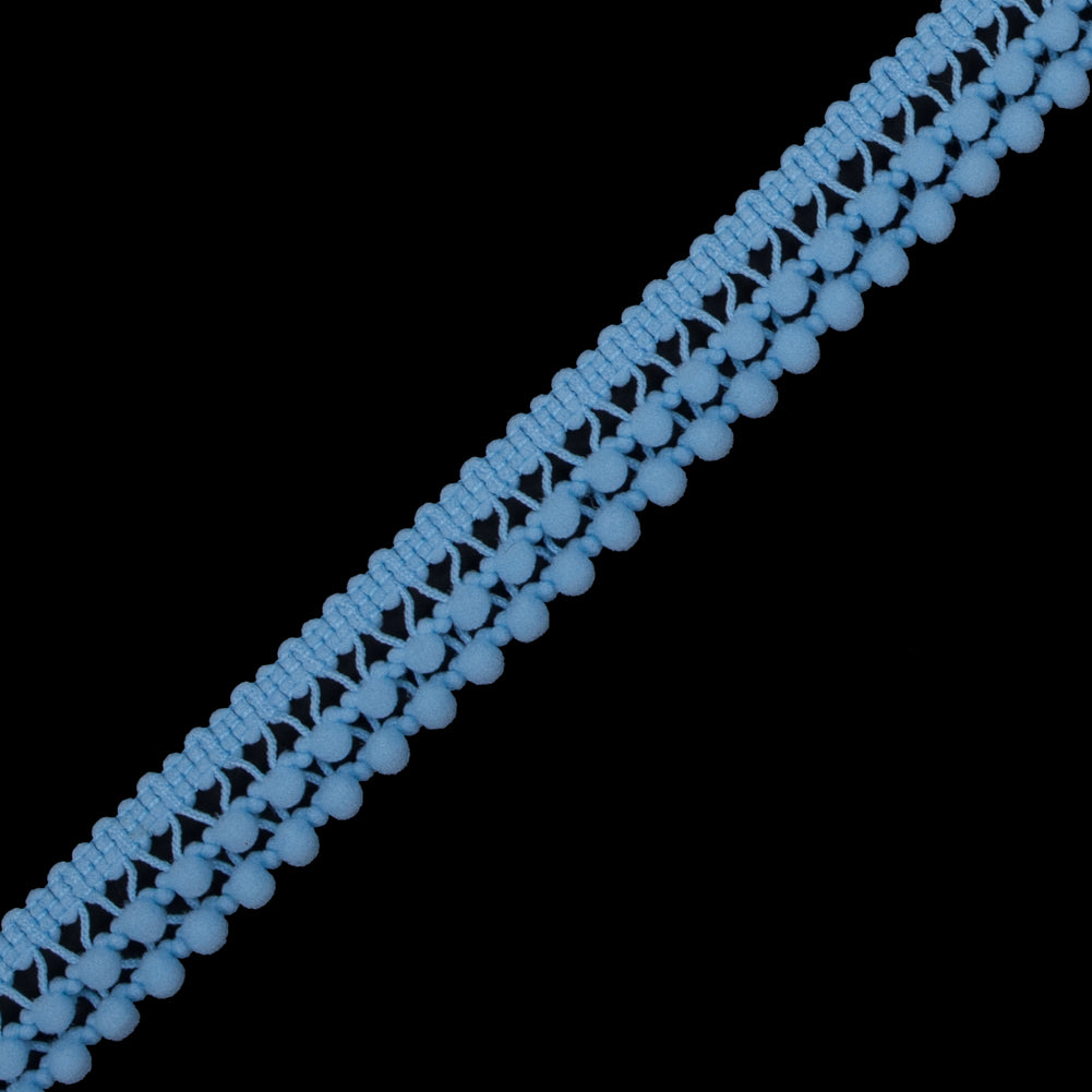 European Blue 2 Row Mini Pom Pom Trim - Joann Fabrics
