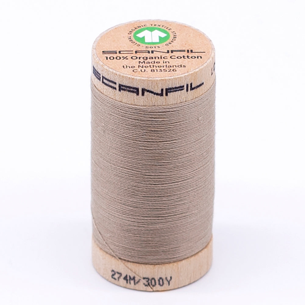 SCANFIL® 30wt Organic Pima Cotton Thread 300 yds - 4825 Crockery - Joann Fabrics