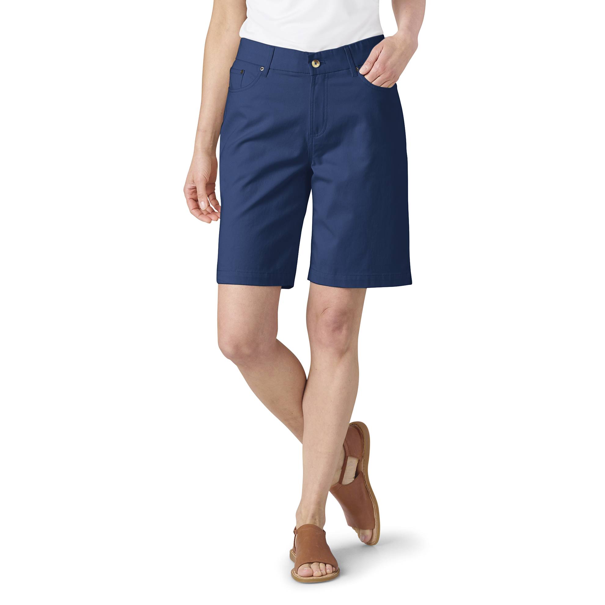 Comfort Waist Stretch Twill Shorts - Northstyle Catalog