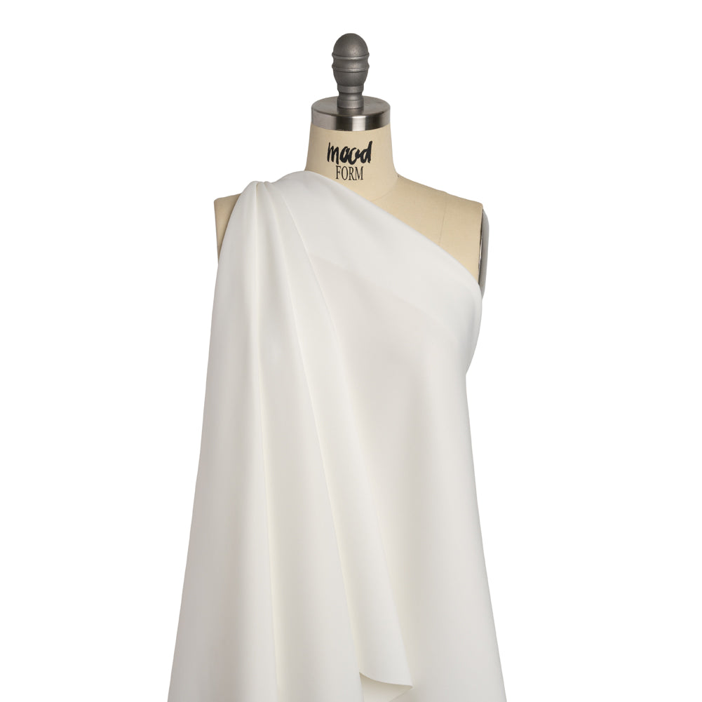 Stretch Polyester Scuba Knit - Ivory - Designer Deadstock - Joann Fabrics