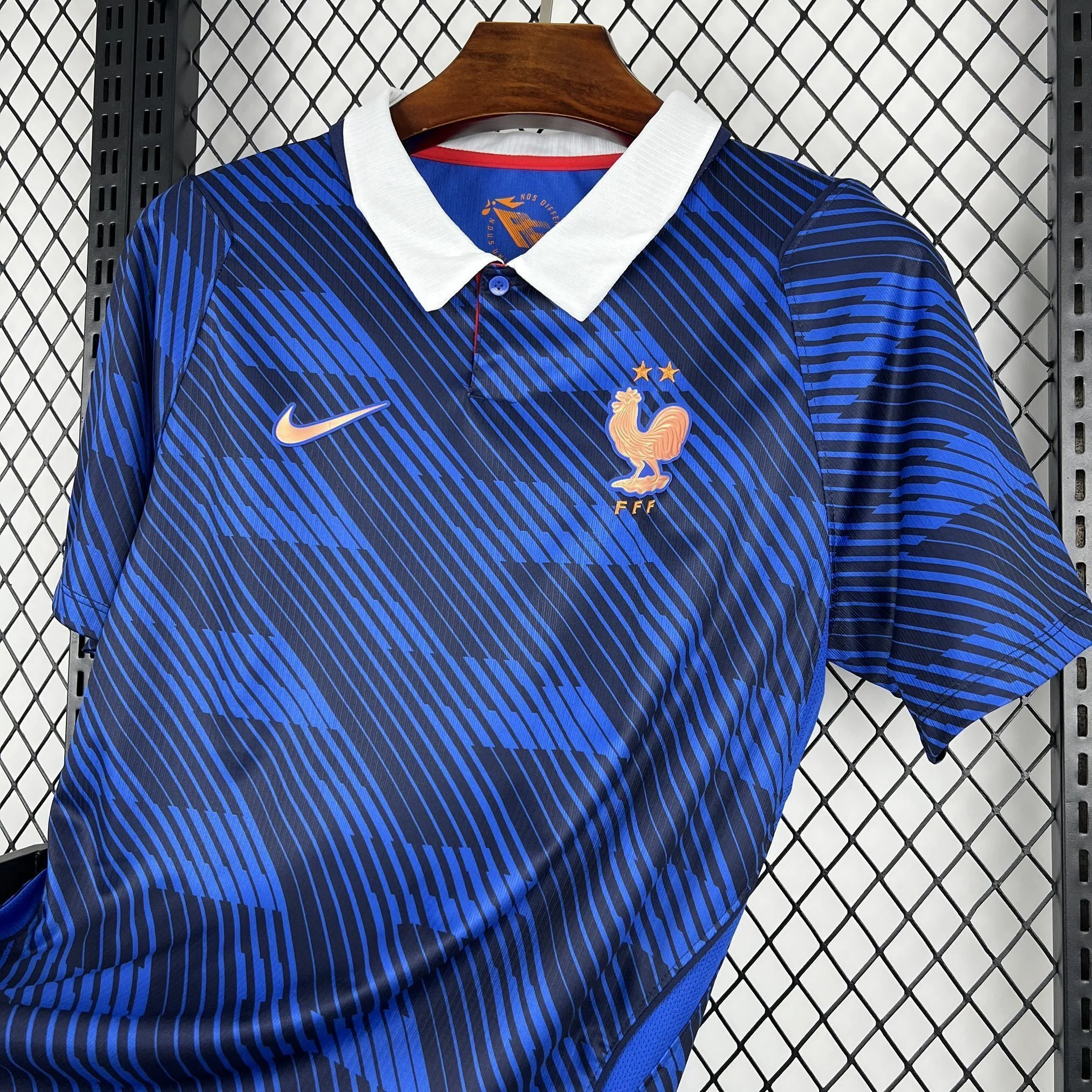 France 2026 World Cup Blue Polo Home Football Shirt | Fan