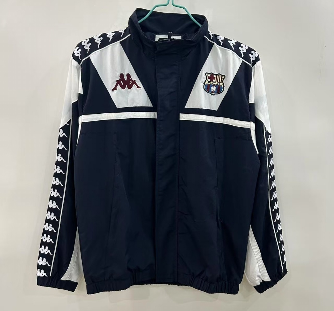 1967 Retro Barcelona Windbreaker Black Jersey 1:1 Thai Quality