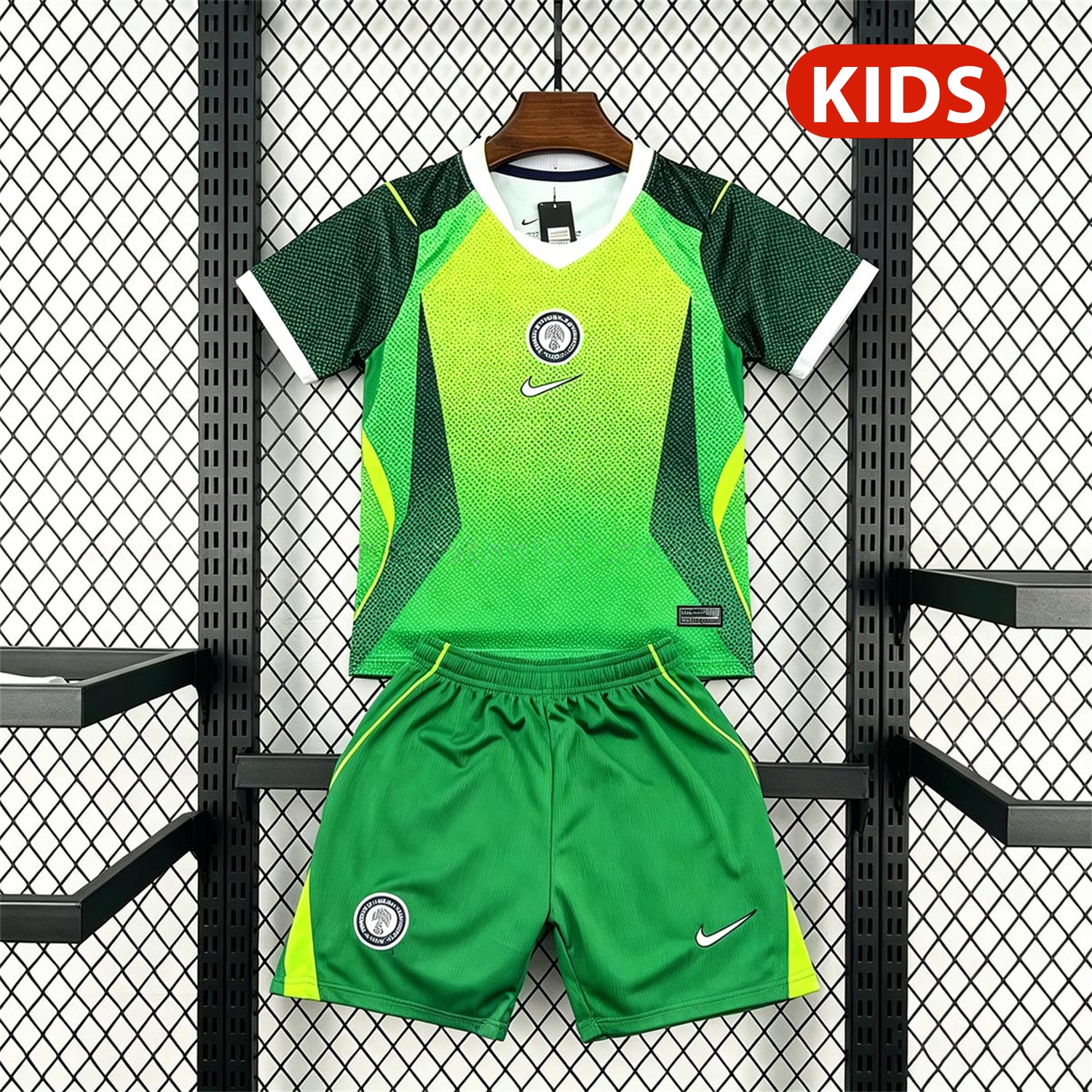 Nigeria 2026 Home Kids Kit - UnitedFutballJersey