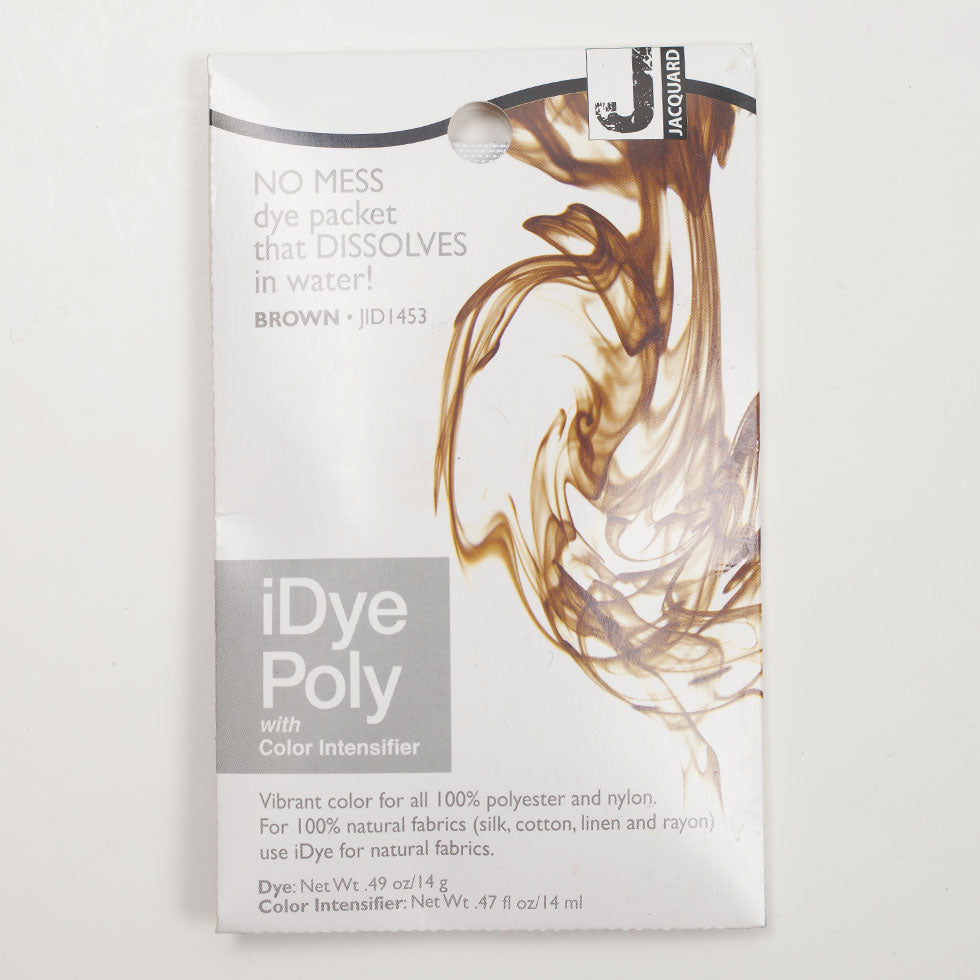 Jacquard iDye Poly Synthetic Fabric Dye - 453 Brown - Joann Fabrics
