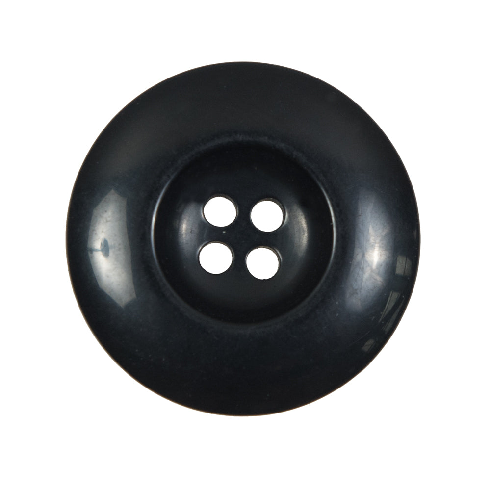 Black Plastic 4-Hole Button - 44L/28mm - Joann Fabrics