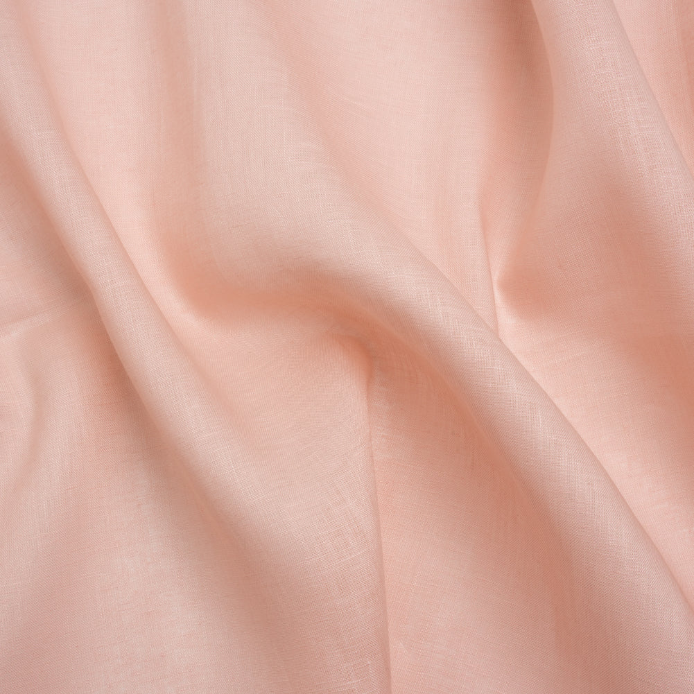 Famous Australian Designer Shell Pink Lightweight Linen Woven - Joann Fabrics