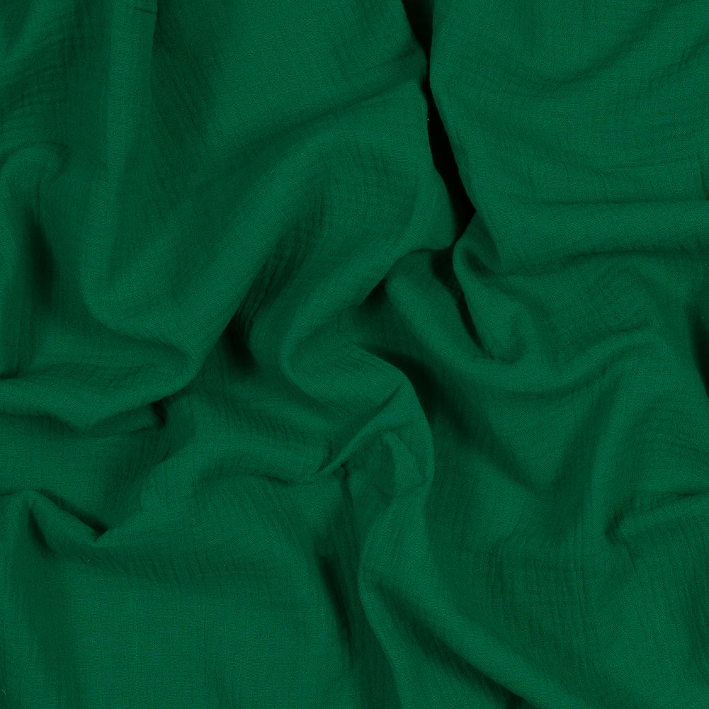 Double Cotton Gauze - Kelly Green - Talamanca Collection - Joann Fabrics
