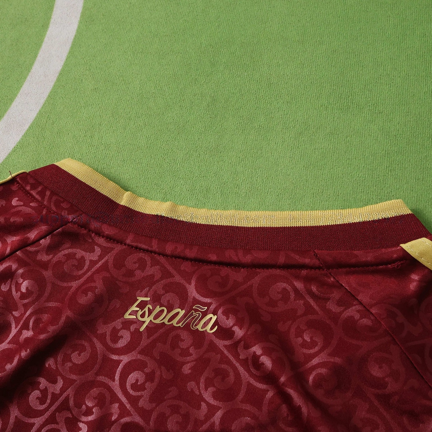 【Two-Crown Star】Spain 2026 Third Wine Red Jersey - Fans Version - UnitedFutballJersey