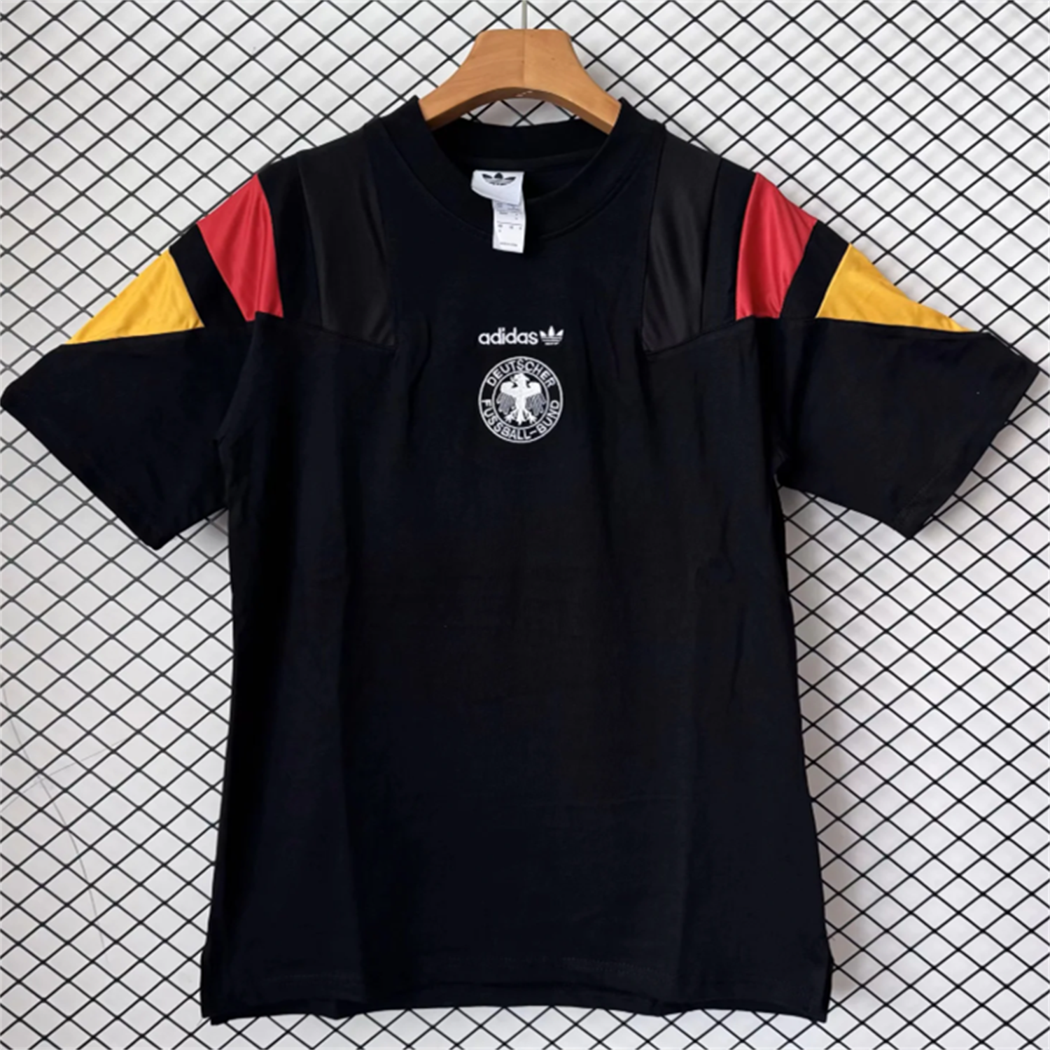 Germany 2026 EQT Cotton Black Special Jersey - Fans Version - UnitedFutballJersey