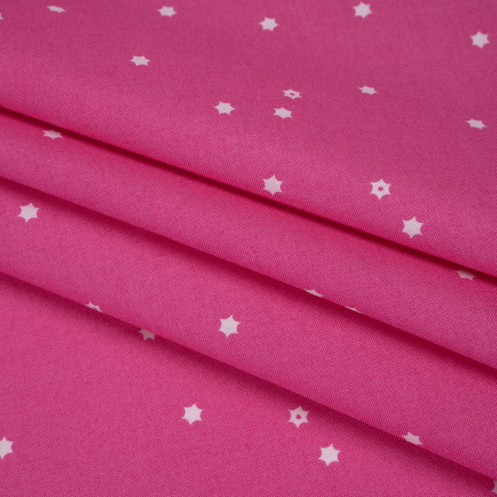 Printed Quilting Cotton by Ghazal Razavi for FIGO Studio - Pink Flowers - Seasons Basics Collection - Joann Fabrics