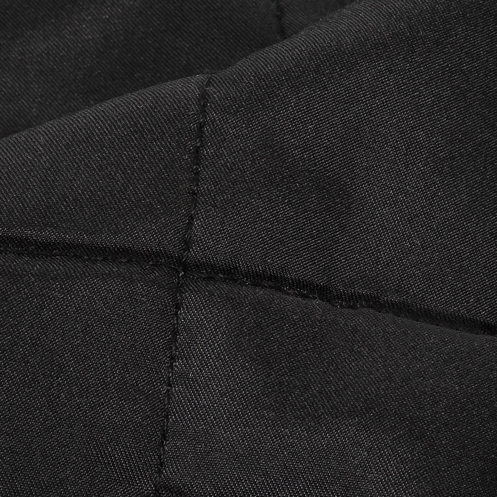 Theory Black Large Squares Quilted Coating - Joann Fabrics