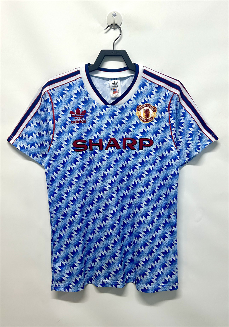 1990/1992 Retro Manchester United Away Football Shirt 1:1 Thai Quality