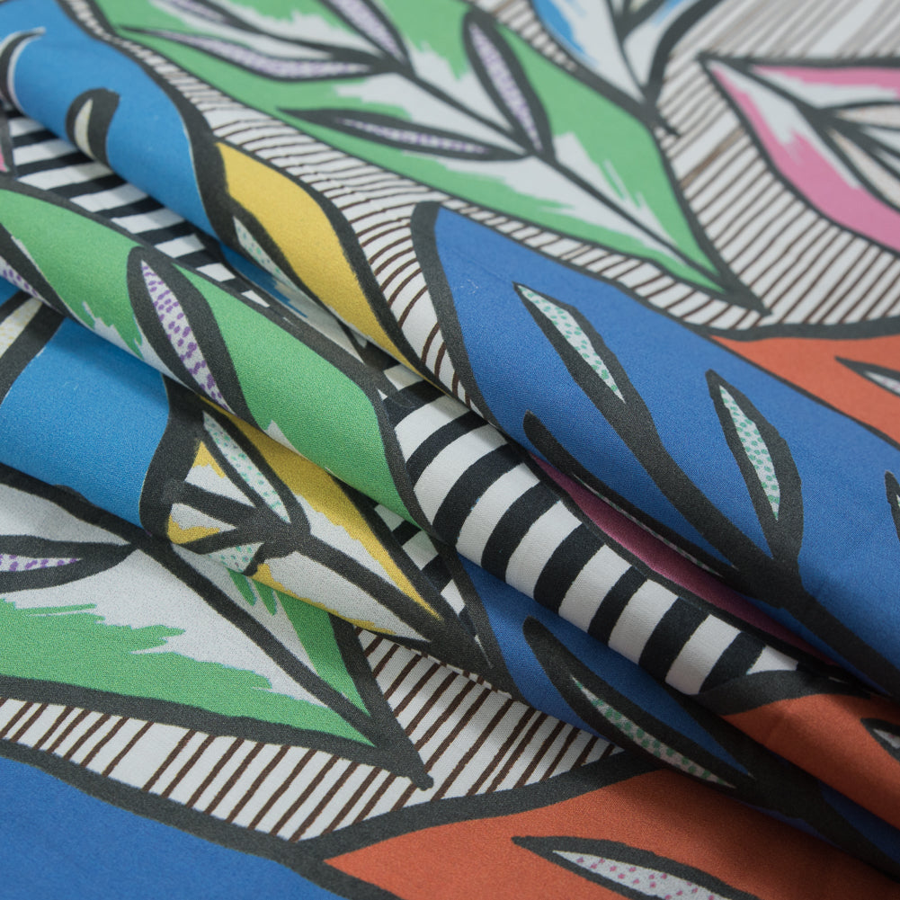 Mood Exclusive Crayon Multicolor Cotton Poplin - Joann Fabrics