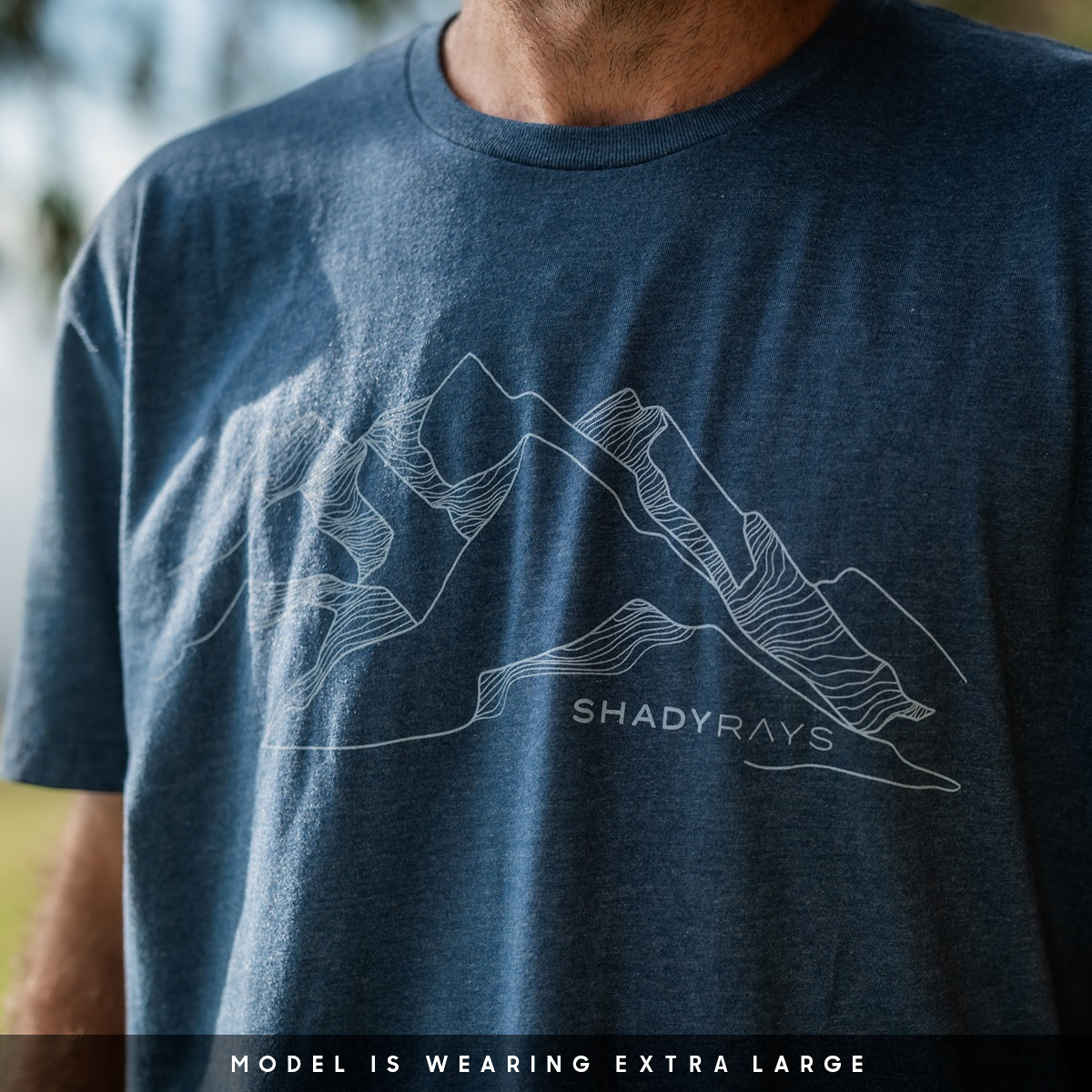 Graphic T-Shirt – Mountainscape Ocean