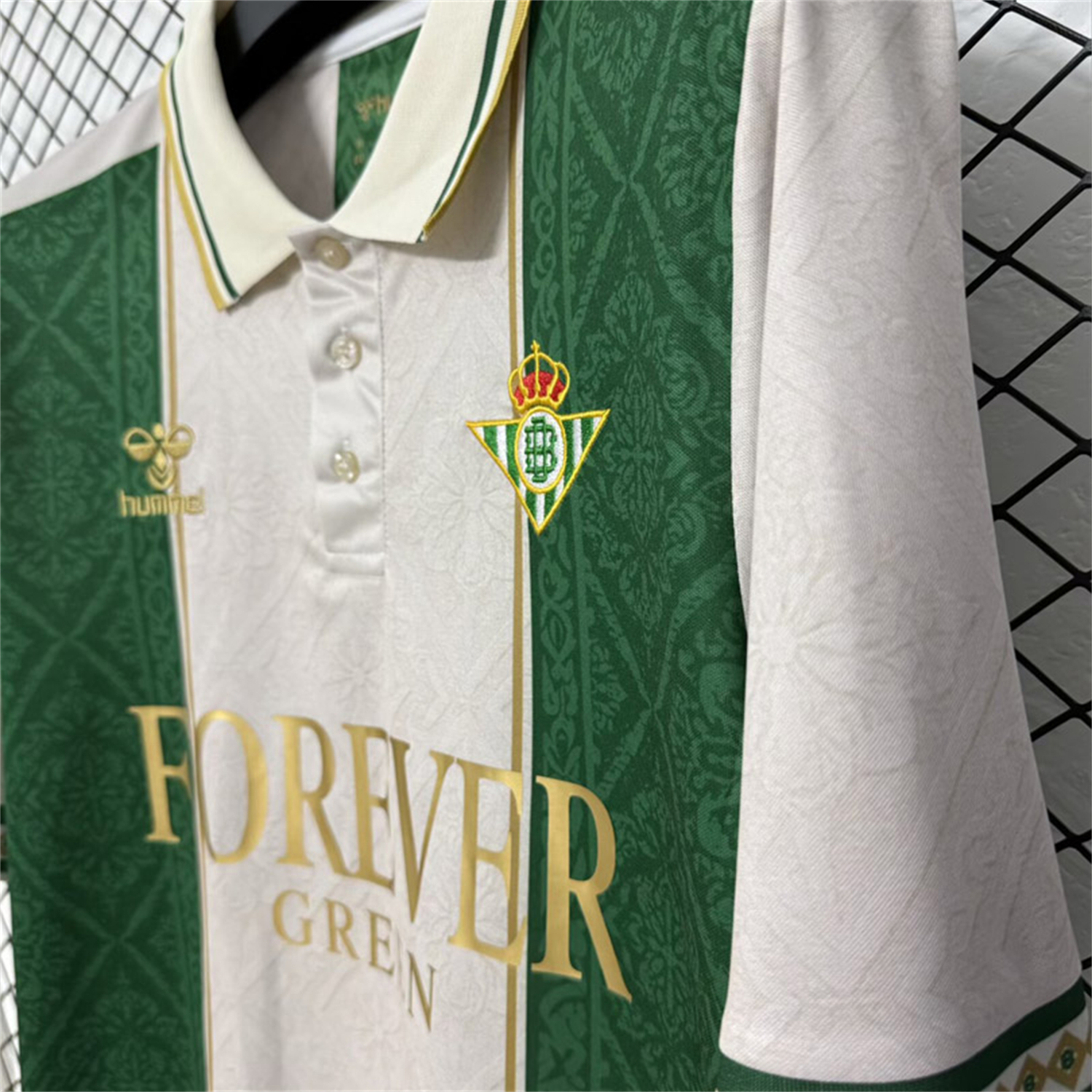 Real Betis 26-27 Green Retro Style Jersey - Fans Version - UnitedFutballJersey