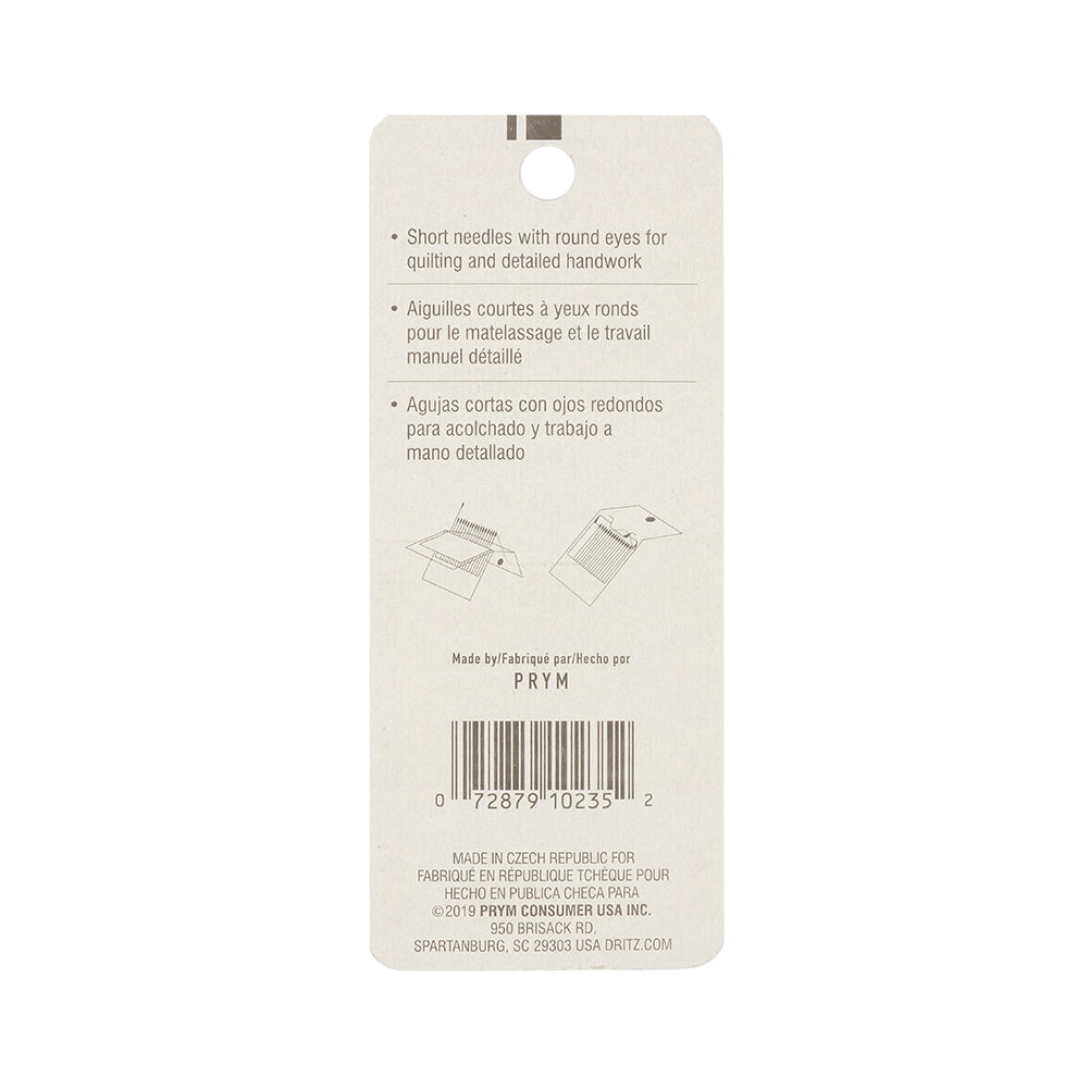 Dritz 20 Quilting Betweens 56B-10 - Joann Fabrics