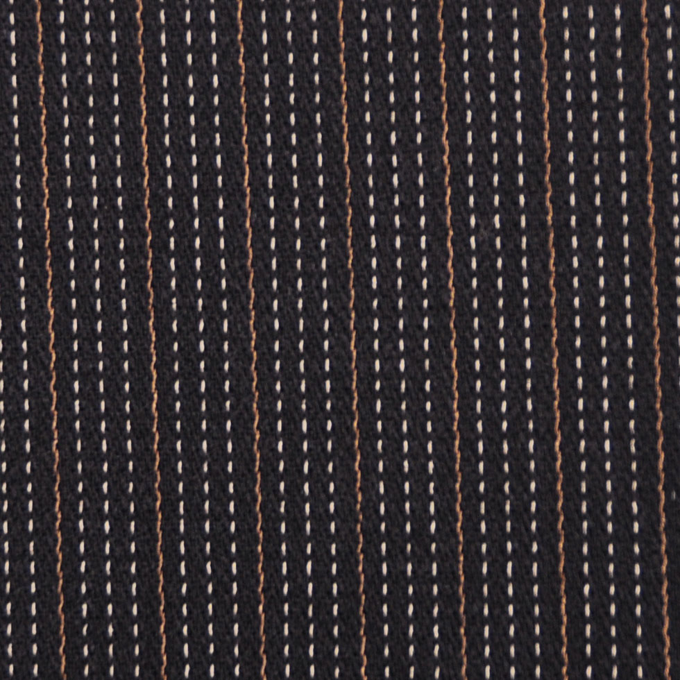 Black/Off-White/Caramel Striped Suiting - Joann Fabrics