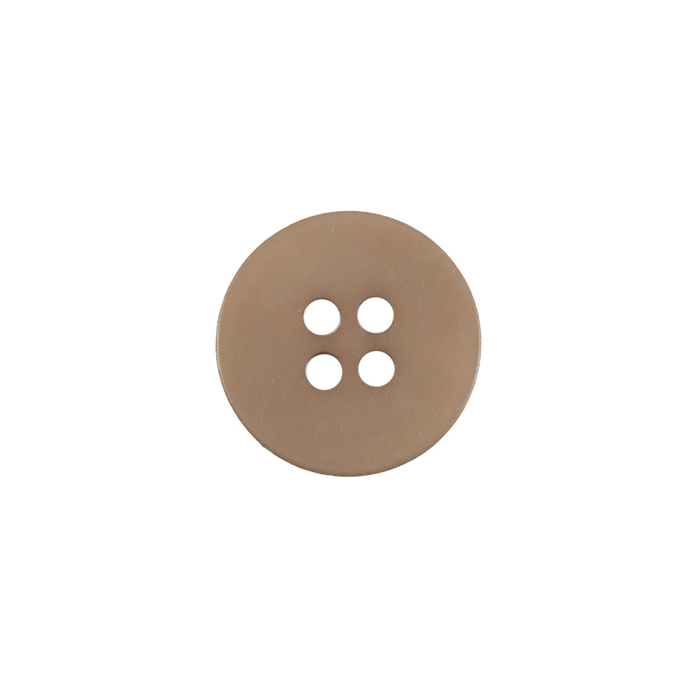 Tan Plastic 4-Hole Button - 24L/15mm - Joann Fabrics