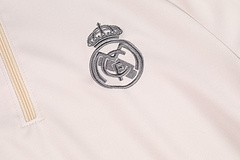 2024/2025 Real Madrid Pink Half-Pull Training Suit Football Shirt 1:1 Thai Quality Set