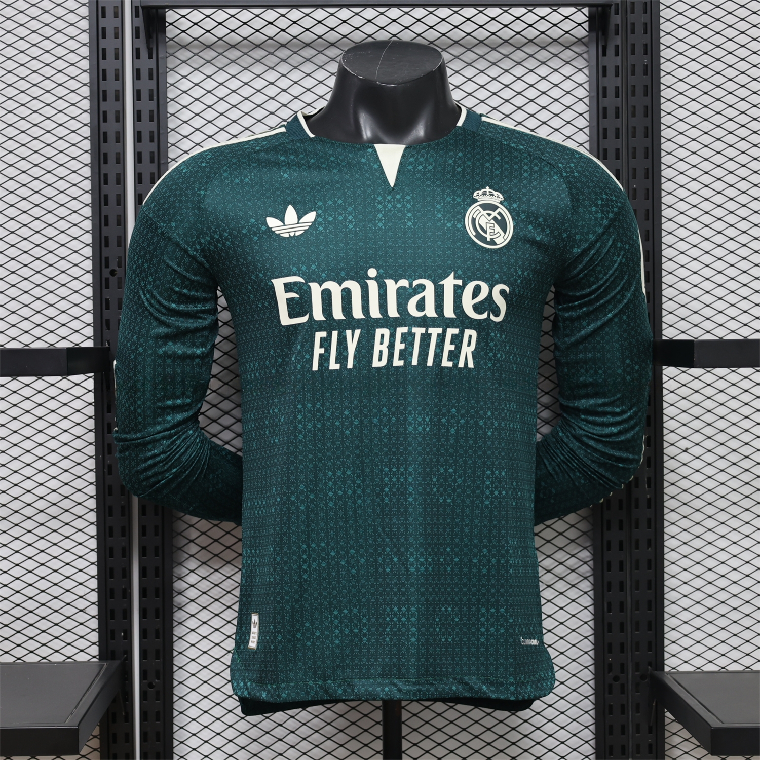 Real Madrid 26-27 Away Long Sleeves Jersey - Player Version - UnitedFutballJersey