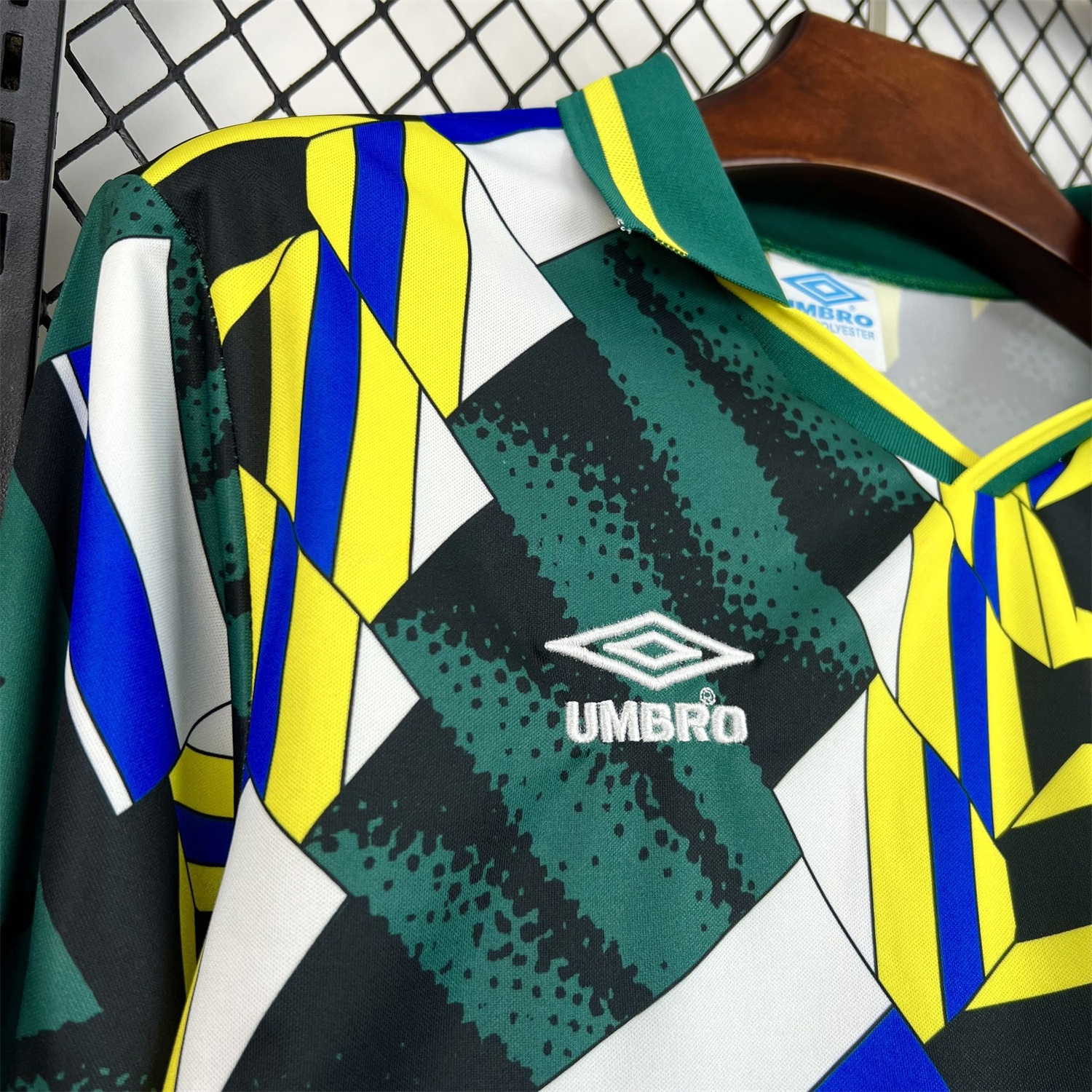 Retro Brazil 1994 Long Sleeves Goalkeeper Jersey - UnitedFutballJersey